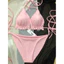 Bikini 2 mảnh áo ren quần ôm Mông kín mông dây rút ( sẵn hàng- hỏa tốc - che tên)