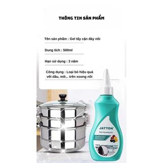 Gel Tẩy Cặn Làm Sạch Xoong Nồi, Đánh Bay Vết Dầu Mỡ, Loại Bỏ Vết Bẩn, Dùng Cho Nhà Bếp Gia Đình  -AB