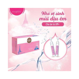 Nước Muối Sinh Lý Pháp Fysoline Vệ Sinh Mắt Mũi Cho Bé Sơ Sinh Trẻ Nhỏ An Toàn Dịu Nhẹ Hộp 20 Ống