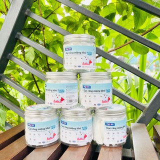 Gạc răng miệng khô MYXEN GKMX-01 an toàn cho bé hộp 30 gạc