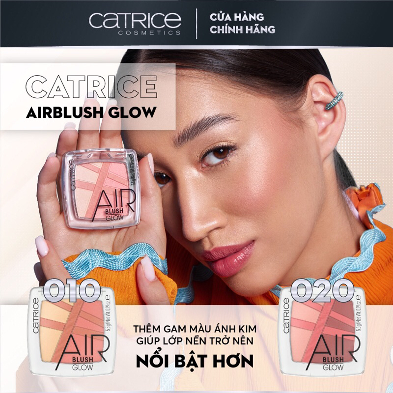Phấn Má Hồng CATRICE Air Blush Glow