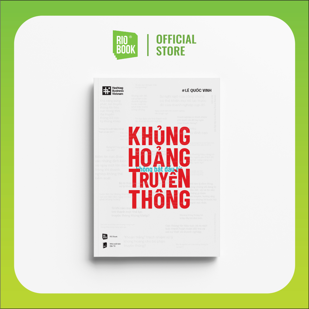 Ảnh Sách Khủng Hoảng không bắt đầu từ Truyền Thông 1