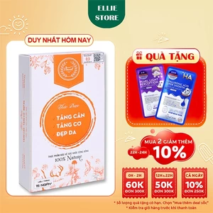 Tăng cân VINCENT liệu trình 15 ngày hiệu quả an toàn không tích nước cho người gầy lâu năm