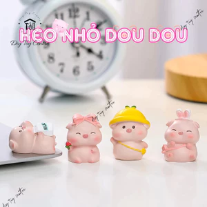 Đồ chơi Tượng Heo Con Mini phụ kiện decor trang trí tiểu cảnh & quà tặng cute 🐷HEO NHỎ DOU DOU🐷