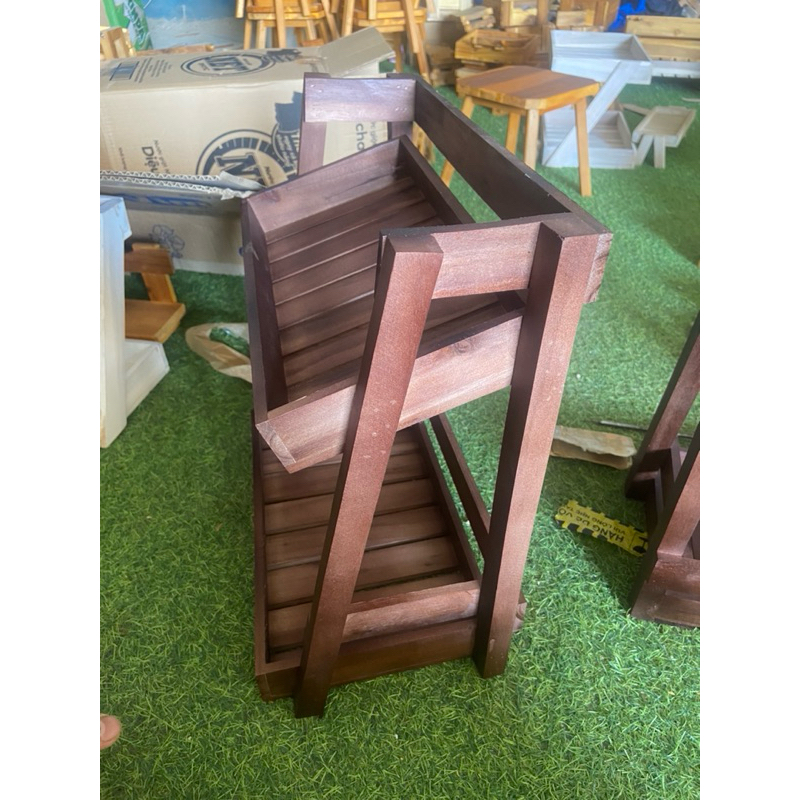 kệ gỗ 2 tầng nghiêng hoặc thẳng siêu cao D40R23C40cm | BigBuy360 - bigbuy360.vn