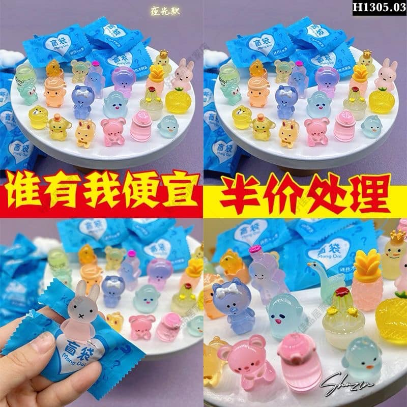 SET 100 TÚI MÙ SIÊU NHÂN / KUROMI / THÚ TO - NHỎ
