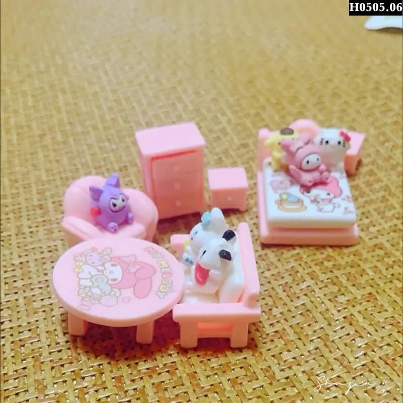BỘ ĐỒ CHƠI NỘI THẤT KUROMI