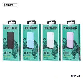 Sạc Dự Phòng Remax RPP-23 10000mAh siêu mỏng tích hợp 3 cổng sạc - cổng typeC in out