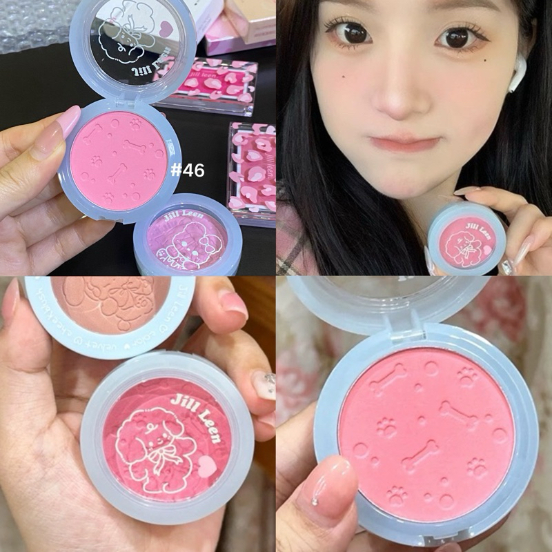 (HOẢ TỐC) Phấn Má Hồng JILL LEEN Meow Velvet Cheek Blush