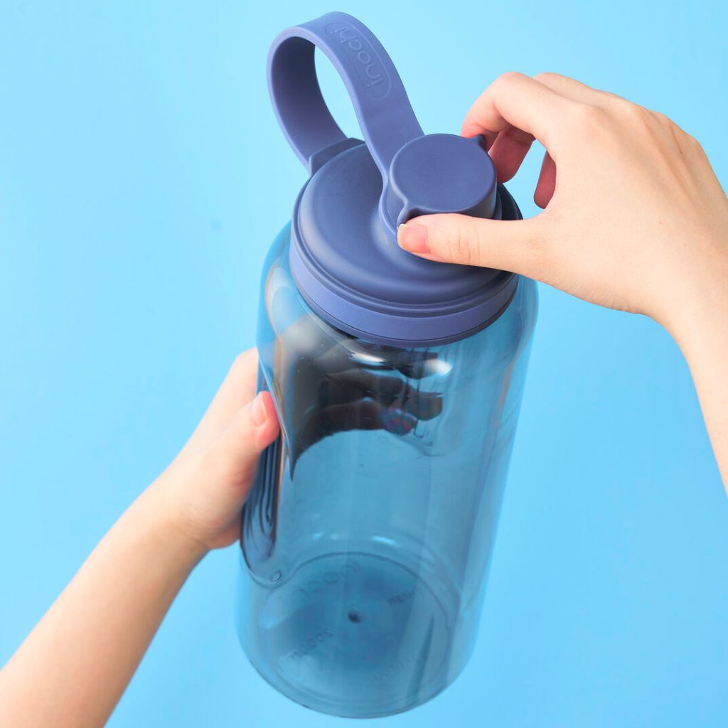 Bình nước thể thao Kita Sport nhựa Tritan TẶNG ống hút, không BPA, dung tích 2L, chính hãng Inochi