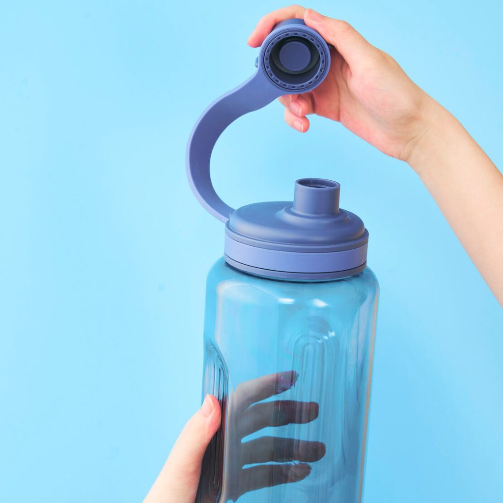 Bình nước thể thao Kita Sport nhựa Tritan TẶNG ống hút, không BPA, dung tích 2L, chính hãng Inochi