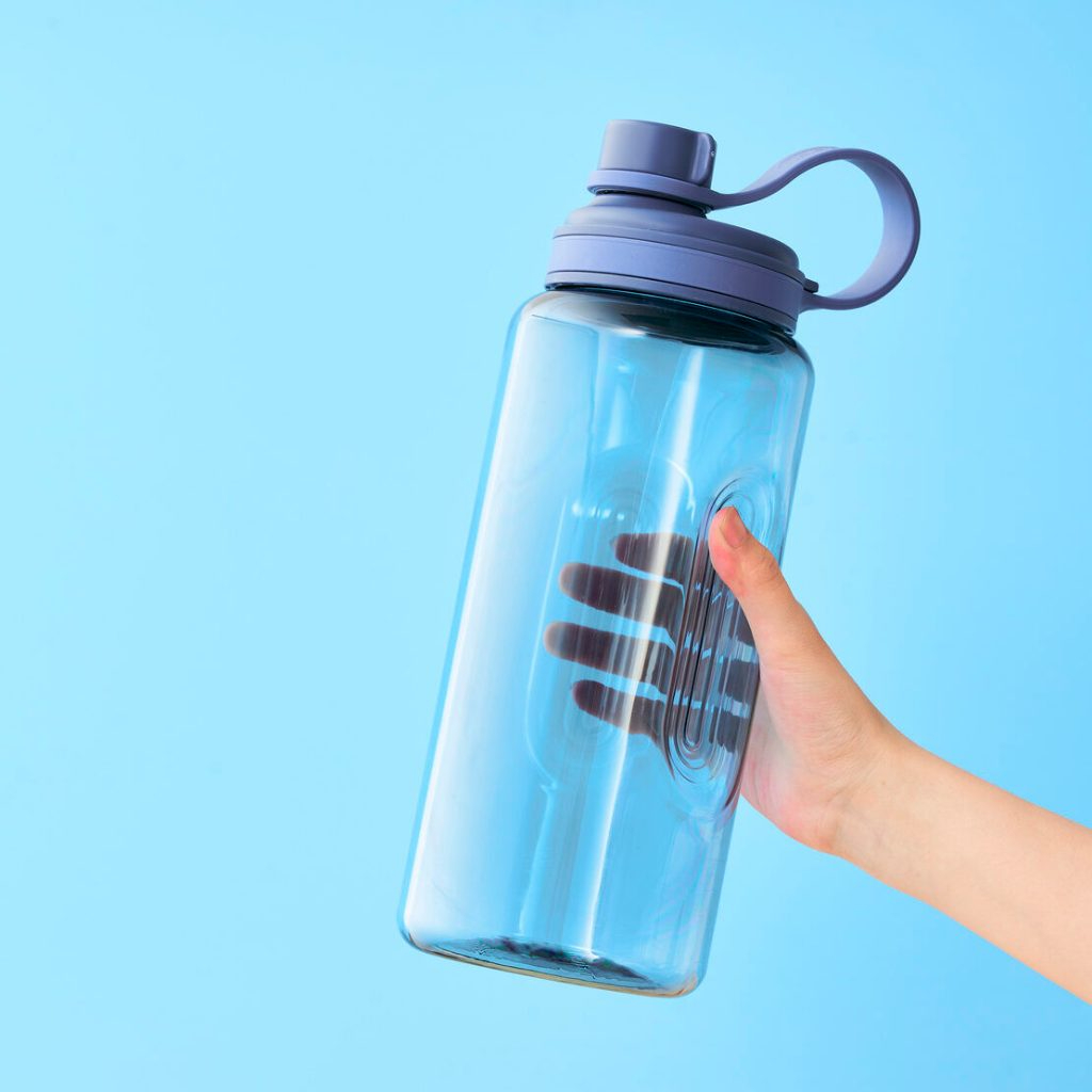 Bình nước thể thao Kita Sport nhựa Tritan TẶNG ống hút, không BPA, dung tích 2L, chính hãng Inochi
