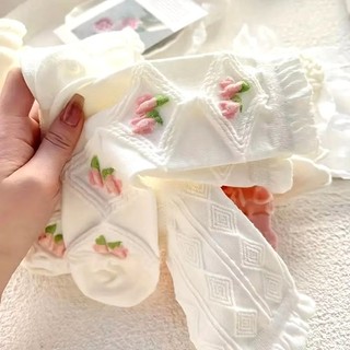 set 5 đôi tất tiểu thư cao cổ xinh đẹp tuyệt vời QNshop