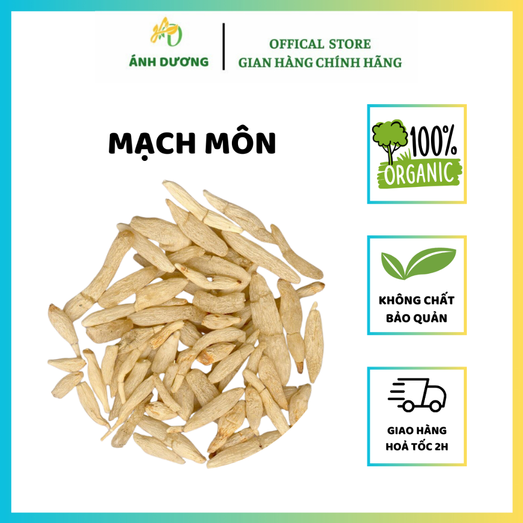 Mạch Môn Bắc ( Mạch Môn Đông ) Hàng To, Khô, Sạch, Đẹp Loại 1