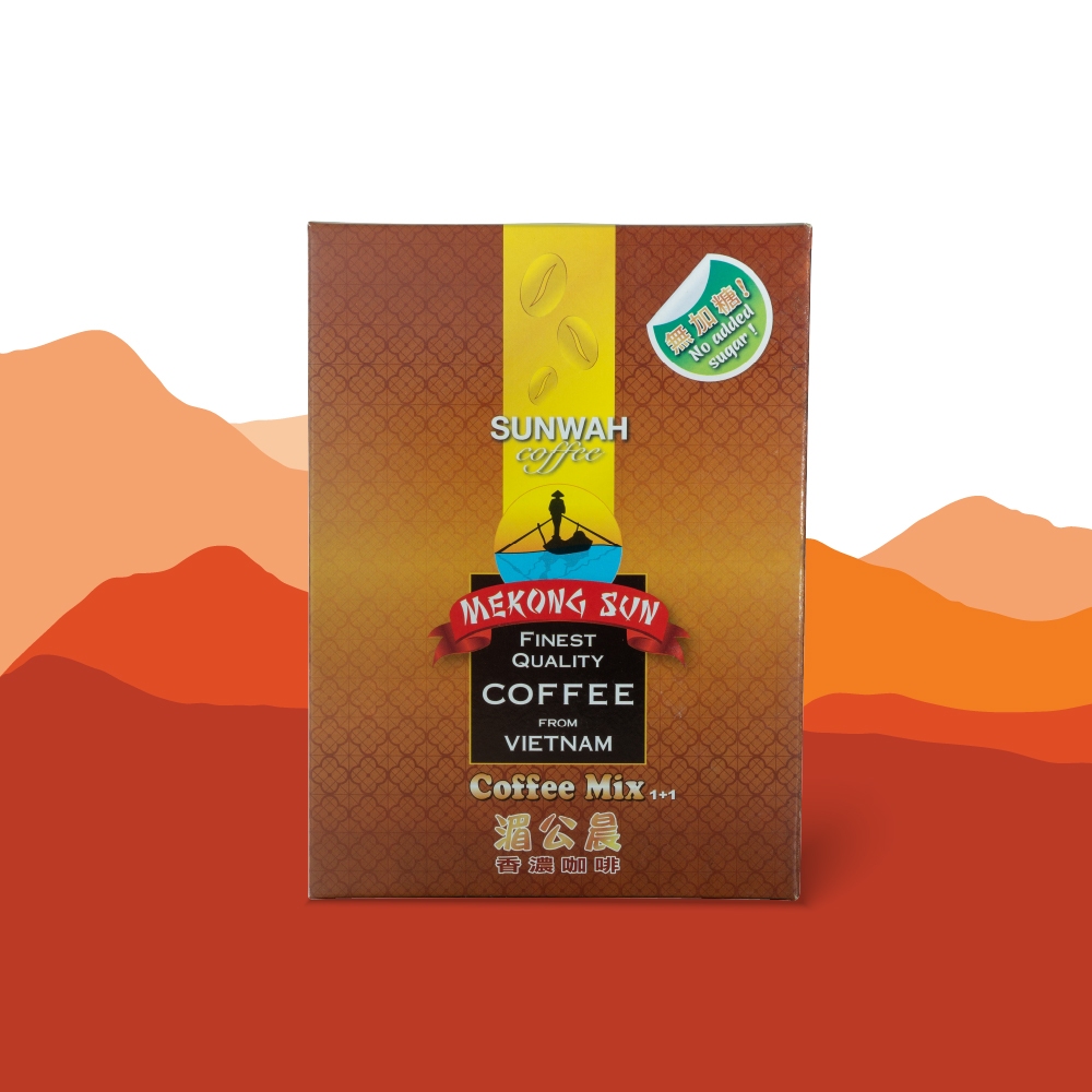 Cà phê hòa tan 1+1 (Không đường) Mekong Sun by Sunwah Coffee (Cà phê ...