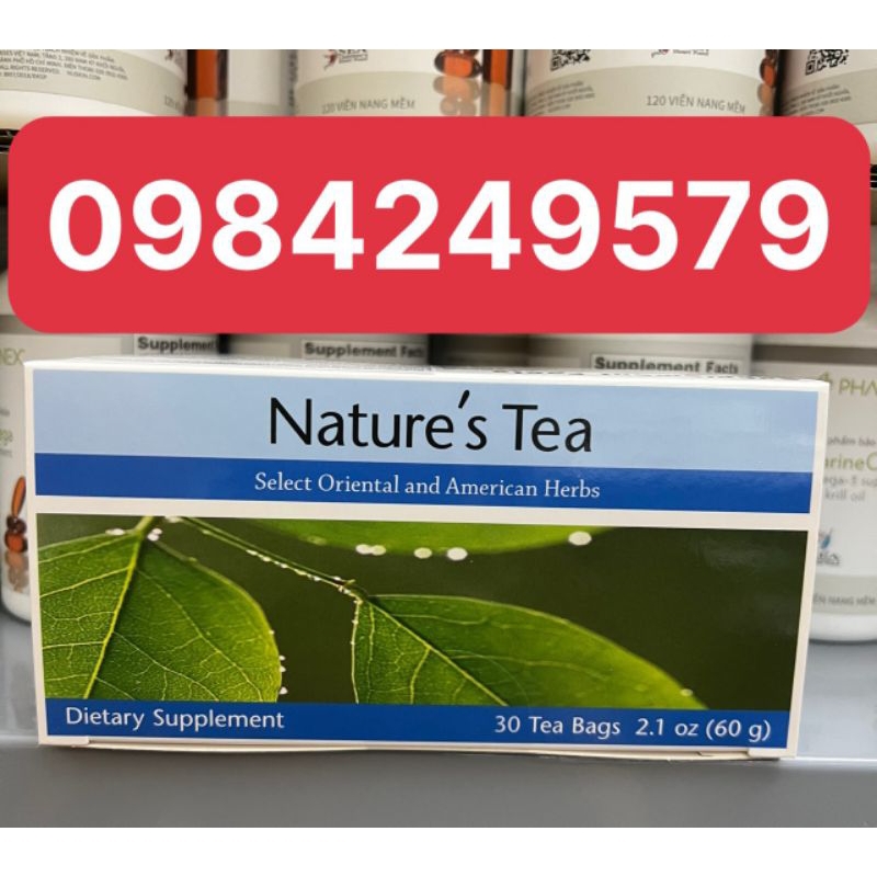 TRÀ NATURE'S TEA GIÚP THẢI ĐỘC RUỘT, GIẢM TÁO BÓN | Shopee Việt Nam