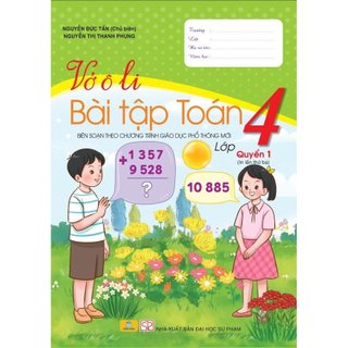 Sách - Combo 2 cuốn Vở Ô Li Bài Tập Toán 4 (Biên Soạn theo CT GDPT mới) - ndbooks