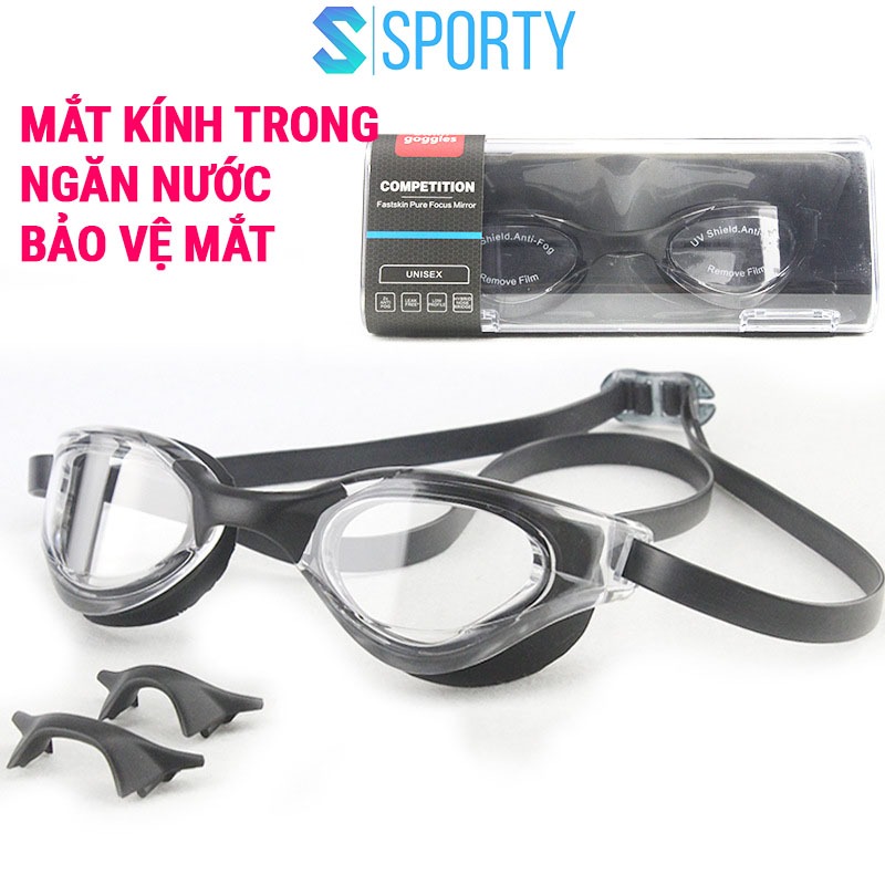 Kính bơi người lớn mắt trong cho nam nữ thi đấu chuyên nghiệp 730 trong bộ sưu tập SPORTY 2024