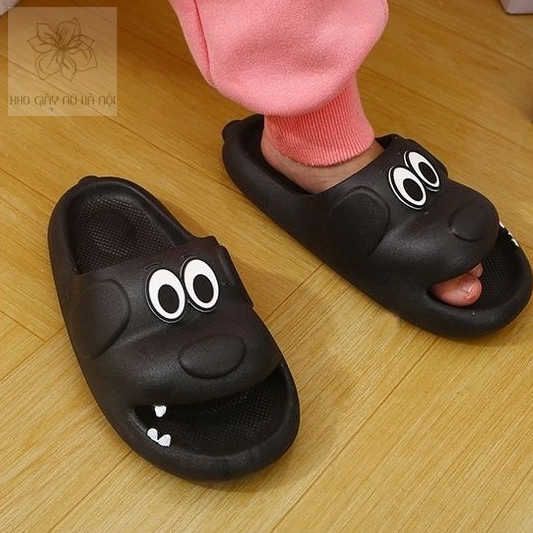 [Ảnh thật chụp tại shop] Dép hình chó con siêu dễ thương có thể đi trong nhà hoặc ra ngoài tiện lợi đáng yêu D02