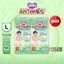 Combo 2 tã Quần Xua Muỗi Bobby Antimos – Hàng rào Sả tự nhiên Bye Muỗi 8H - M52/L50+2/XL48+4/XXL46+6