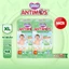 Combo 2 tã Quần Xua Muỗi Bobby Antimos – Hàng rào Sả tự nhiên Bye Muỗi 8H - M52/L50+2/XL48+4/XXL46+6