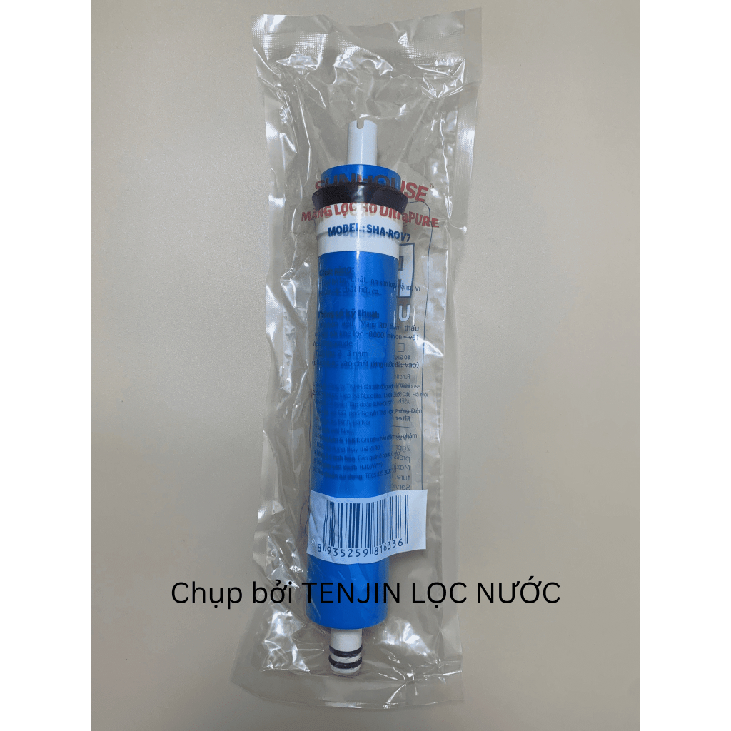 Màng RO Sunhouse UltraPURE Membranes Model SHA-ROV7 Công Suất 75GPD Dùng Được Cho Các Máy Lọc Nước RO