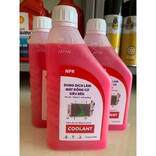 [Thùng 24 chai] Nước làm mát, Nước mát xe máy NPR JAPAN CHÍNH HÃNG - 0.5L hồng,xanh