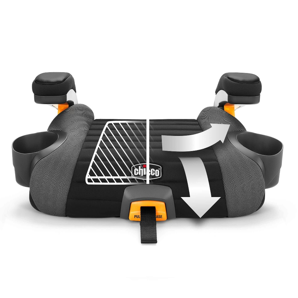 Ghế ô tô Chicco Gofit Plus ISOFIX - Màu Đen ghi/Đen/Ghi đá