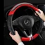 Bọc Vô Lăng Ô Tô Dáng Thể Thao Cờ Pháp Chất Liệu Da Cao Cấp Gân Nổi Chống Trơn Đường Kính 38cm Dùng Cho Xe 4-7 Chỗ