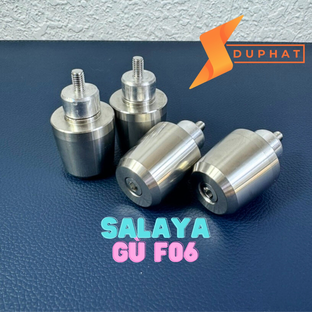 Gù Salaya Inox 304 Mẫu F06 gắn cho tất cả các dòng xe Honda - Yamaha ...