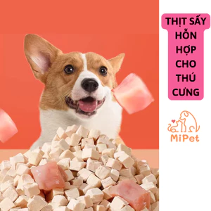 Thịt gà sấy khô dinh dưỡng cho Chó Mèo các loại - Không vụn