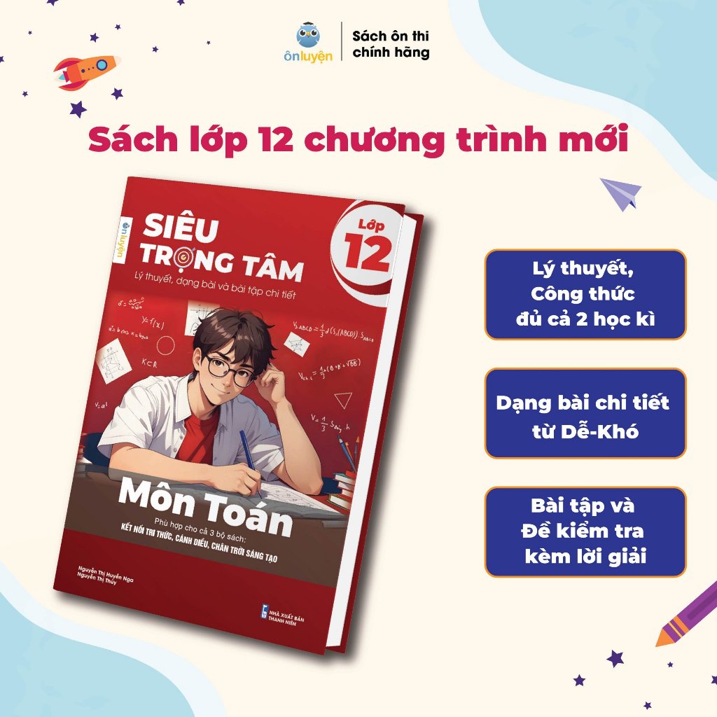 Ảnh Lớp 12 (Ctr mới) -Sách Siêu trọng tâm 6 môn: Toán, Lí, Hóa, Anh, Sinh, Lịch sử-Địa lý-Giáo dục KT&PL 2