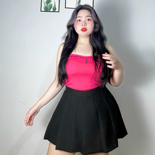 Chân váy tennis bigsize lưng cao xếp ly dễ thương có lót bảo hộ chất vải tuyết mềm mát CV10