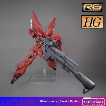 Phụ kiện mô hình - Effect súng ống/bệ phóng tên lửa cho RG HGUC 1/144 Sinanju và các mô hình khác (không kèm mô hình)