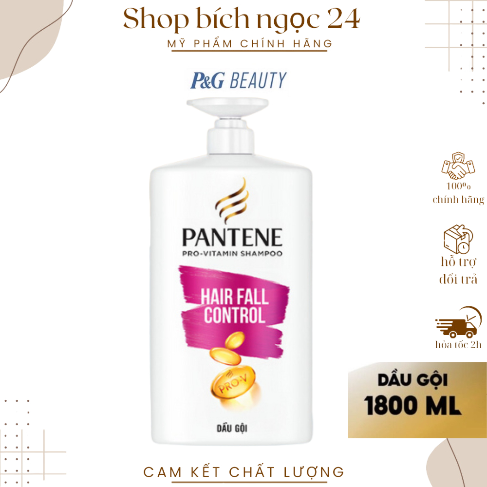 Dầu Gội Pantene Ngăn Rụng Tóc 1.8L