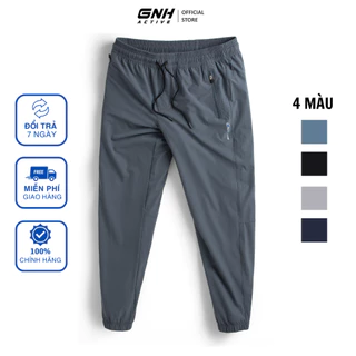 Quần dài thể thao JOGGER nam GNH Active Quần thể thao nam dáng dài chất vải gió co giãn bốn chiều