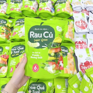Bánh Ăn Dặm Mămmy Cho Bé, Giàu Vitamin Và Khoáng Chất, Giúp Bé Tập Cầm Nắm Gói 25g