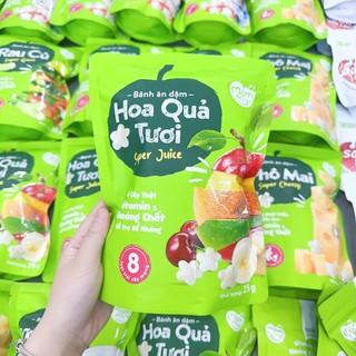 Bánh Ăn Dặm Mămmy Cho Bé, Giàu Vitamin Và Khoáng Chất, Giúp Bé Tập Cầm Nắm Gói 25g