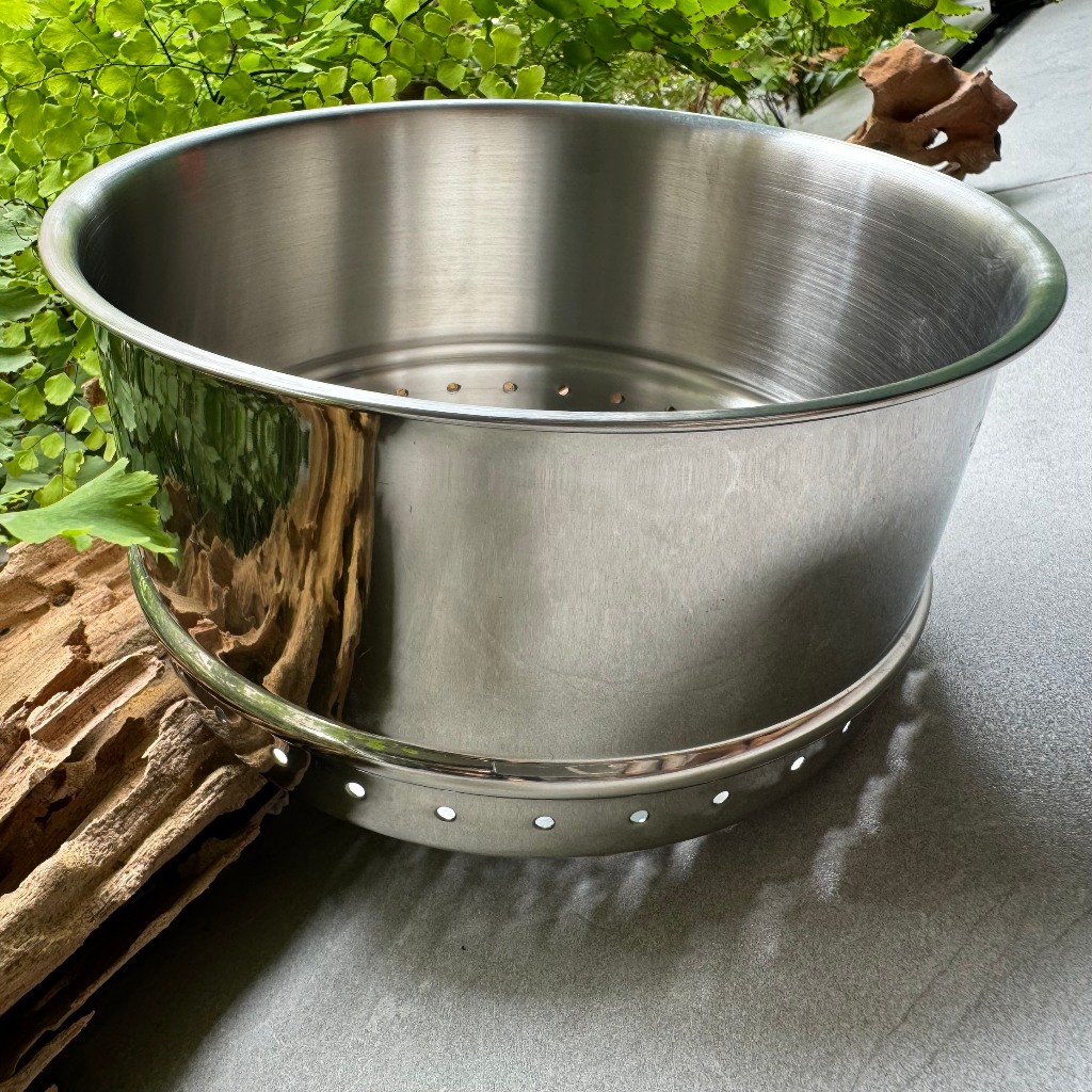 Khay Hấp KINSGEM by Chockmen 16-18-20-24-28CM Inox 18/10 Siêu Dày Dặn Hấp Đồ Ăn Đồ Xôi Rau Củ Quả
