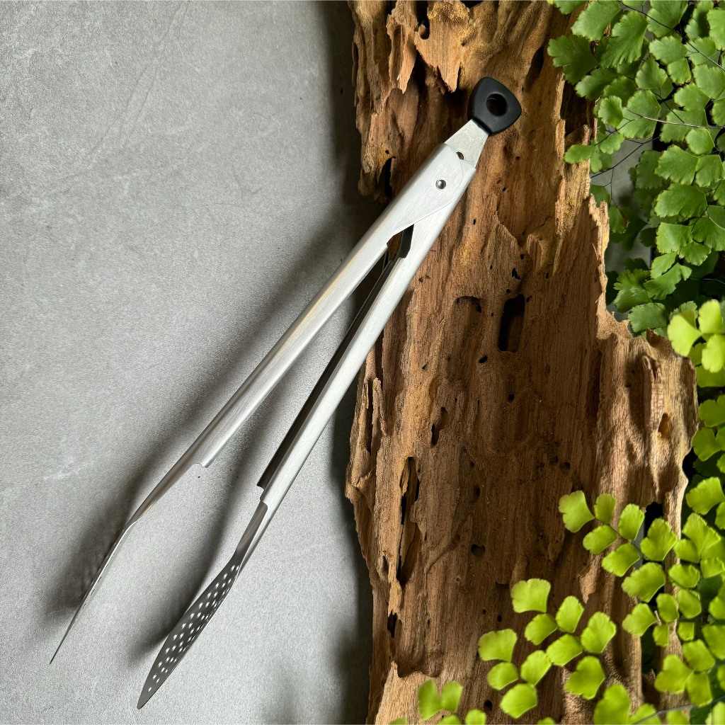 Kẹp Đa Năng KINSGEM by Chockmen Inox Cao Cấp Dày Dặn Kẹp Thịt Rau Kẹp Đồ Nướng Nhà Bếp