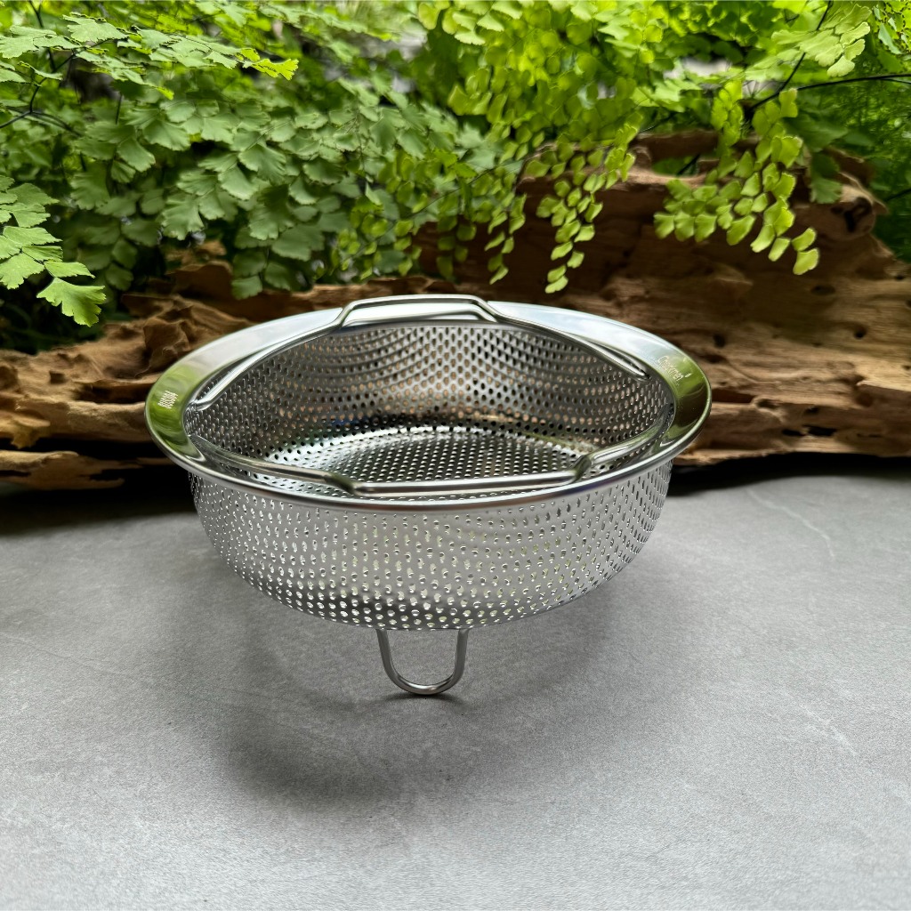 Rổ Hấp KINSGEM by Chockmen Inox Cực Dày Đa Năng Khay Hấp Cơm Tách Đường Khay Ráo Dầu Dùng Cho Nhà Bếp