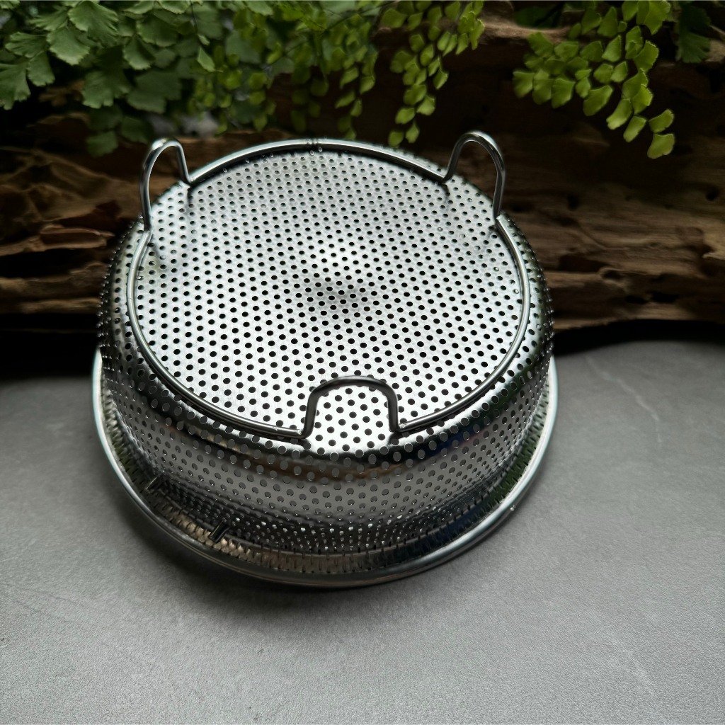 Rổ Hấp KINSGEM by Chockmen Inox Cực Dày Đa Năng Khay Hấp Cơm Tách Đường Khay Ráo Dầu Dùng Cho Nhà Bếp