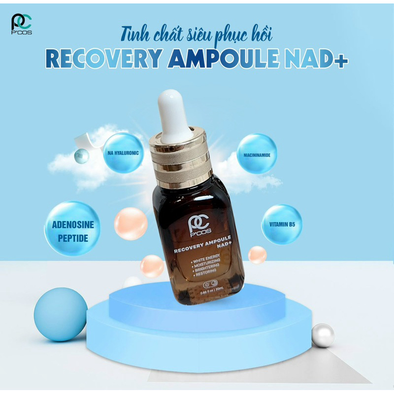 Serum Phục Hồi Căng Bóng Da RECOVERY AMPOULE NAD + 20mil [Pcos]