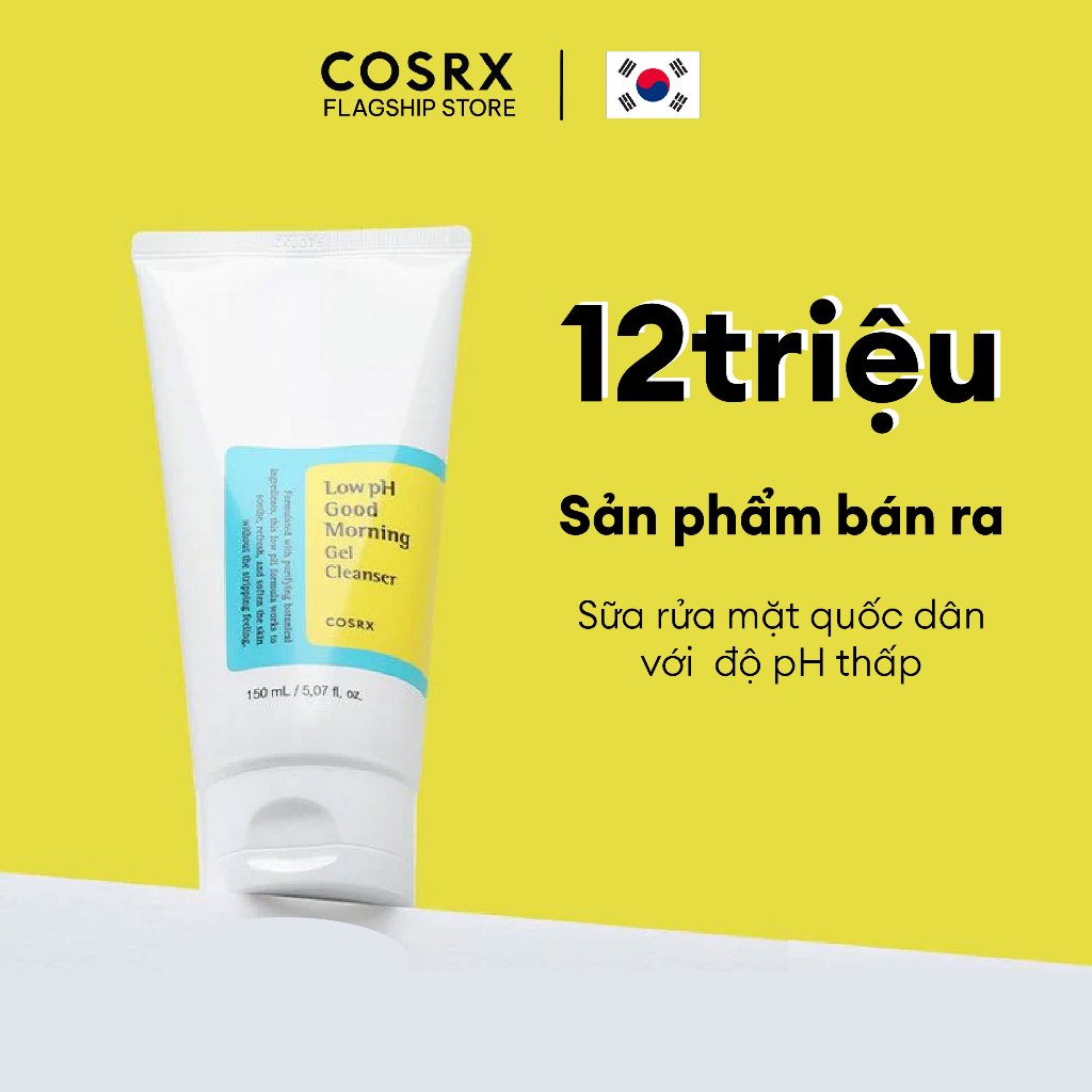 Ảnh Combo Sáng Tối SRM COSRX Salicylic Acid Daily Gentel Cleanser + Low pH Good Morning Cleanser 2