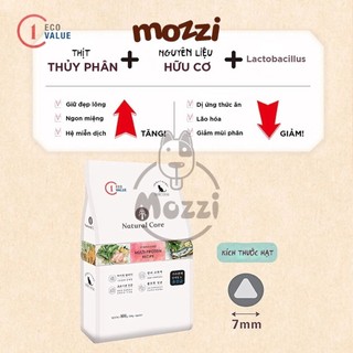 Thức ăn hạt hữu cơ Natural Core ECO C1 đa đạm cho mèo [500g - 800g - 5kg]