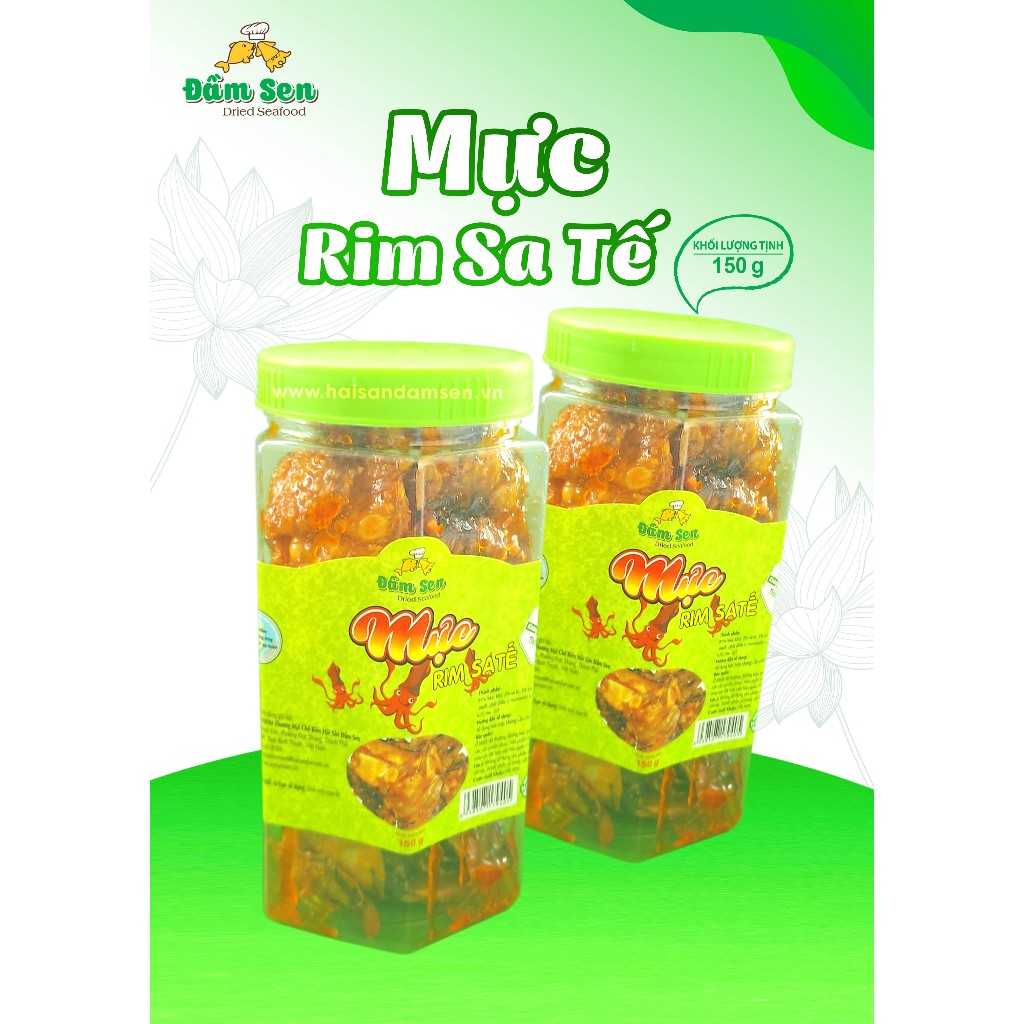 Mực rim sa tế Đầm Sen - 150g | Shopee Việt Nam