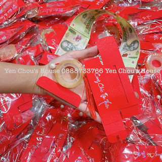 Bao lì xì kéo rút handmade