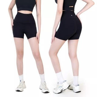 Quần đùi legging cạp cao – Hàng cao cấp, chất mì Hàn co giãn 4 chiều, ôm dáng, gọn bụng, tôn chân, thoải mái vận động