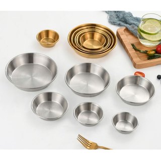 Chén tròn inox304, chén dùng đựng gia vị, nước sốt các loại, topping trà sữa cho nhà hàng,quán cafe