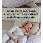 Gối bầu Coolmax cao cấp vải thoáng mát, Gối ôm bà bầu đa năng hỗ trợ giảm đau lưng nâng đỡ bụng giúp mẹ bầu ngủ ngon — ảnh 8